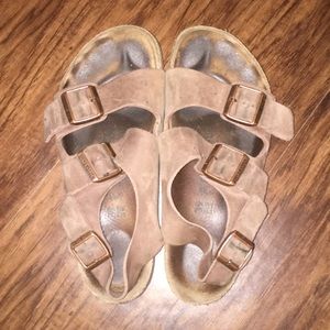 Birkenstocks with Heel Strap